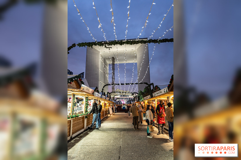 Marché de Noël de la Défense 2025, les photos