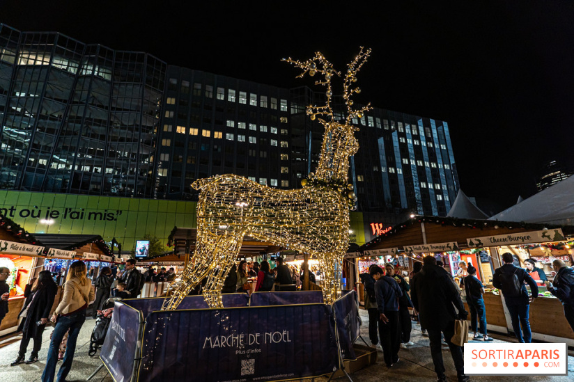 Marché de Noël de la Défense 2025, les photos