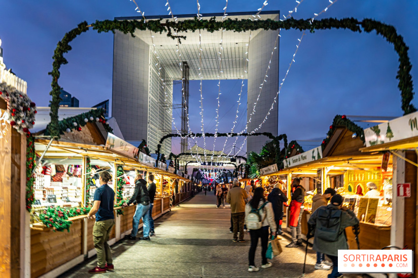 Marché de Noël de la Défense 2025, les photos