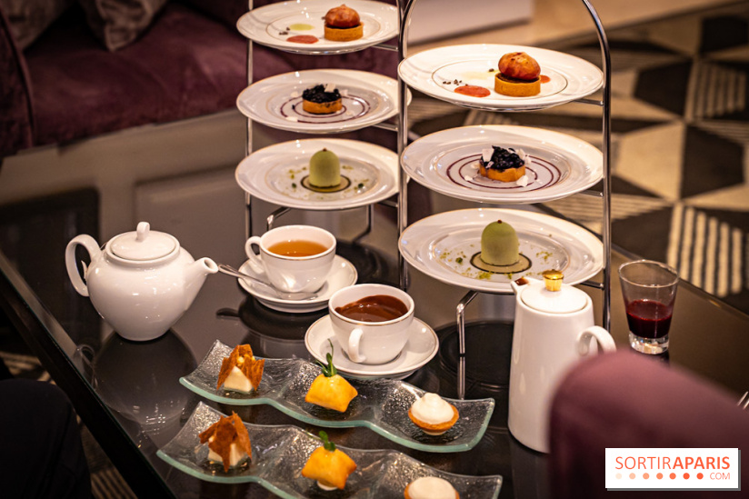 Tea time du Trianon Palace à Versailles dans les Yvelines par Eddy Benghanem - photos
