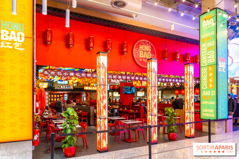 Hong Bao, restaurant chinois de raviolis, nouilles et baos à Paris La Défense les 4 Temps - photos