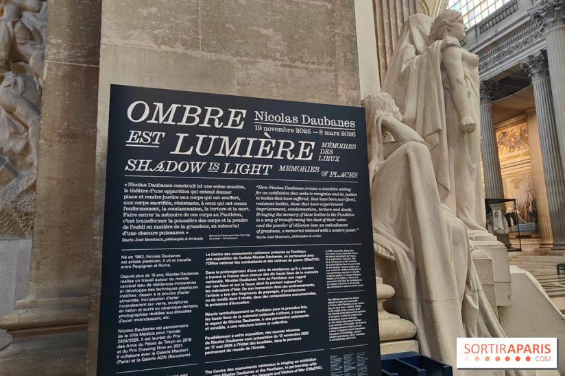 Ombre est lumière, mémoire des lieux : une exposition d'art contemporain au cœur du Panthéon - fotor 1763472217153