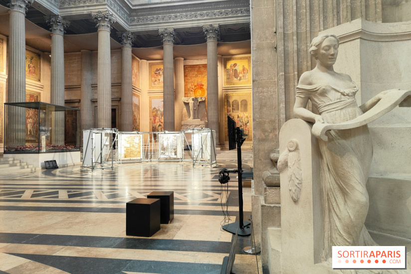 Ombre est lumière, mémoire des lieux : une exposition d'art contemporain au cœur du Panthéon - fotor 1763472183735