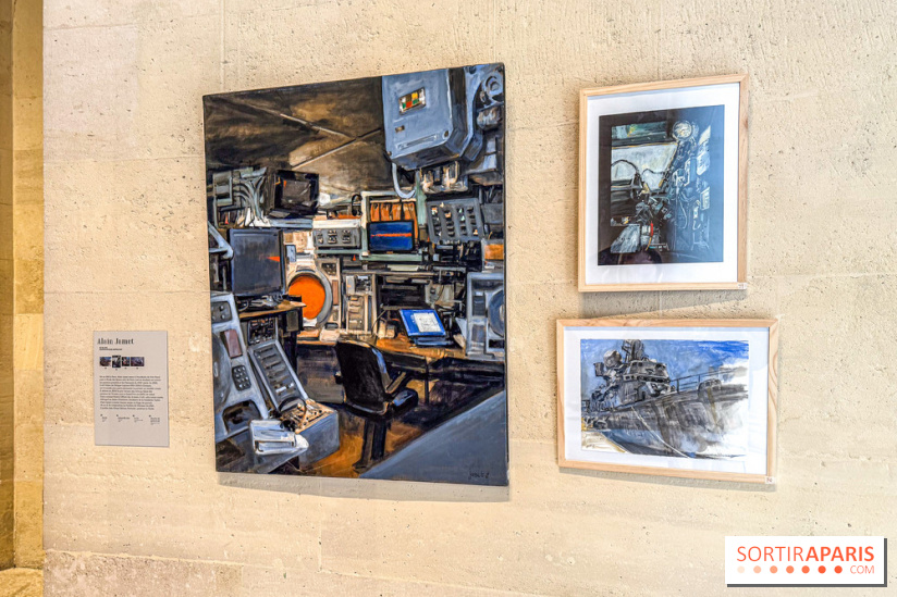 Les Peintres de la Marine : l’exposition dédiée à l’univers maritime à l’Espace Richaud à Versailles - IMG 1881