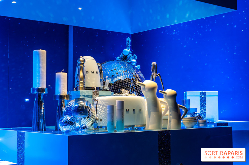 Inauguration des vitrines de Noël du BHV Marais à Paris 2025 avec Vincent Niclo et Vitaa - photos - A7C01501