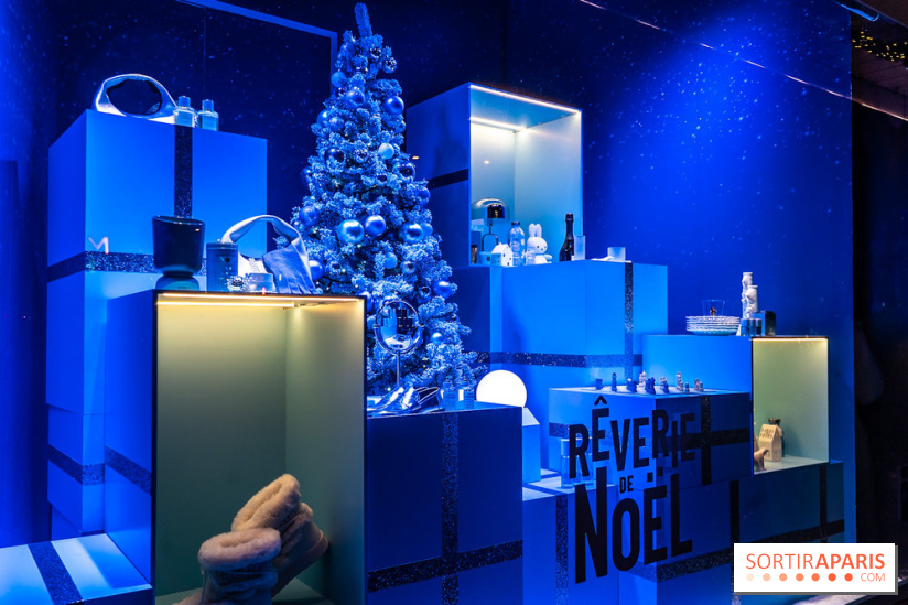 Inauguration des vitrines de Noël du BHV Marais à Paris 2025 avec Vincent Niclo et Vitaa - photos - A7C01503