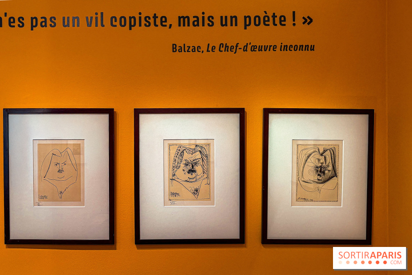 Les Voies ardentes de la création : Picasso, Balzac et Rodin s'exposent à la Maison de Balzac - IMG 2167