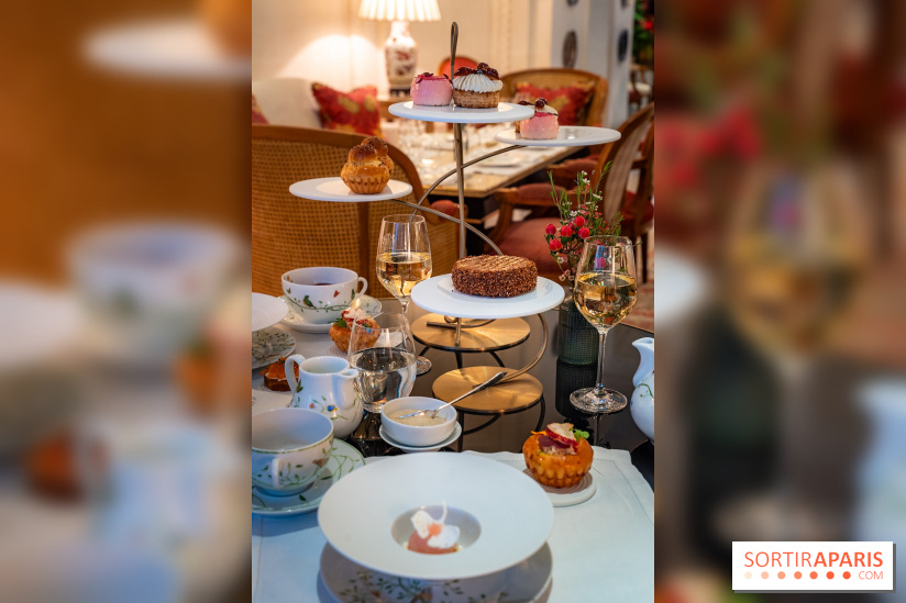 Le tea time du Bristol Par Maxence Barbot