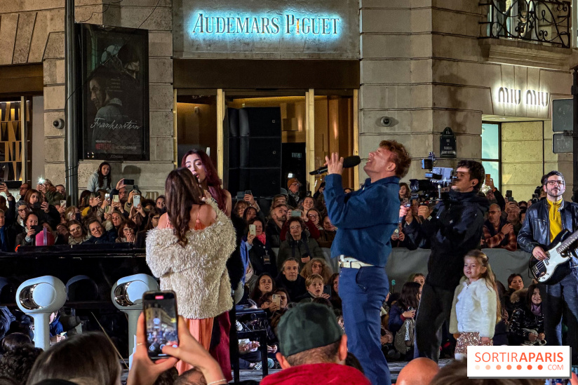 Illuminations de Noël 2025 : Julien Cohen organise un flash mob géant avec 300 musiciens à Paris  - IMG 0884