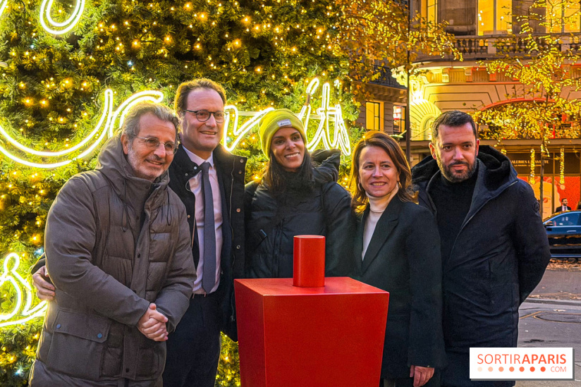 Les illuminations de Noël 2025 du Boulevard Haussmann