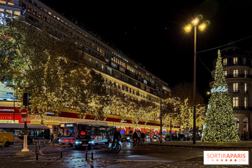 Les illuminations de Noël 2025 du Boulevard Haussmann