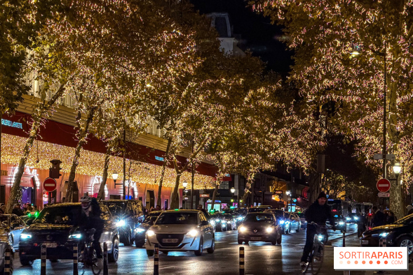 Les illuminations de Noël 2025 du Boulevard Haussmann