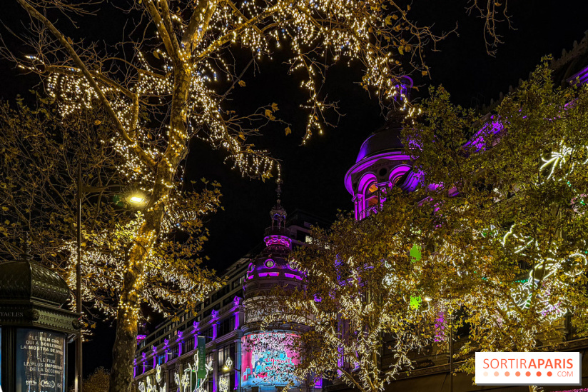 Les illuminations de Noël 2025 du Boulevard Haussmann