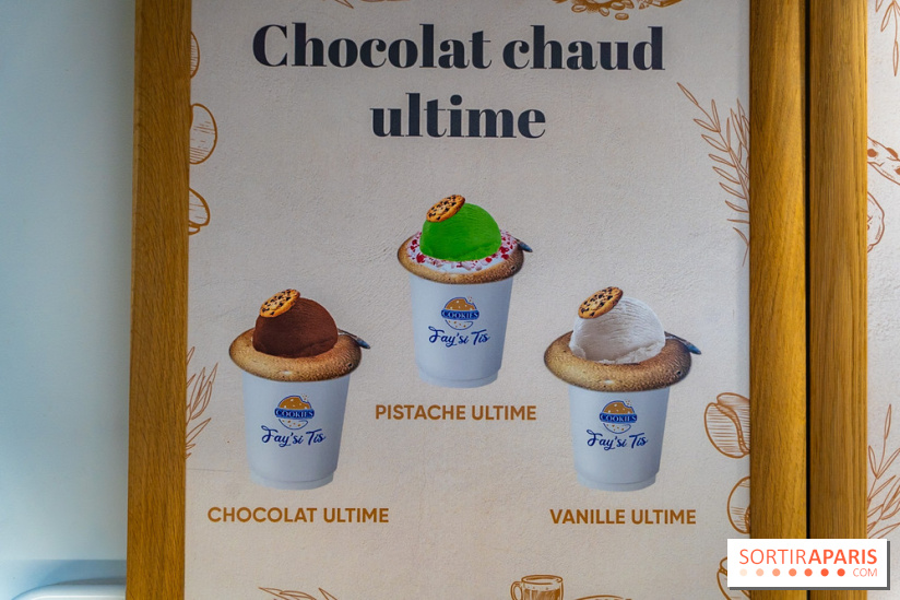 Fay'si Tis cookie et chocolate chaud à Paris