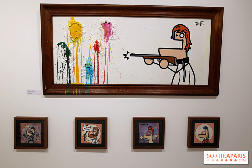 Toctoc, nos photos de son exposition dans une galerie du 4e à Paris