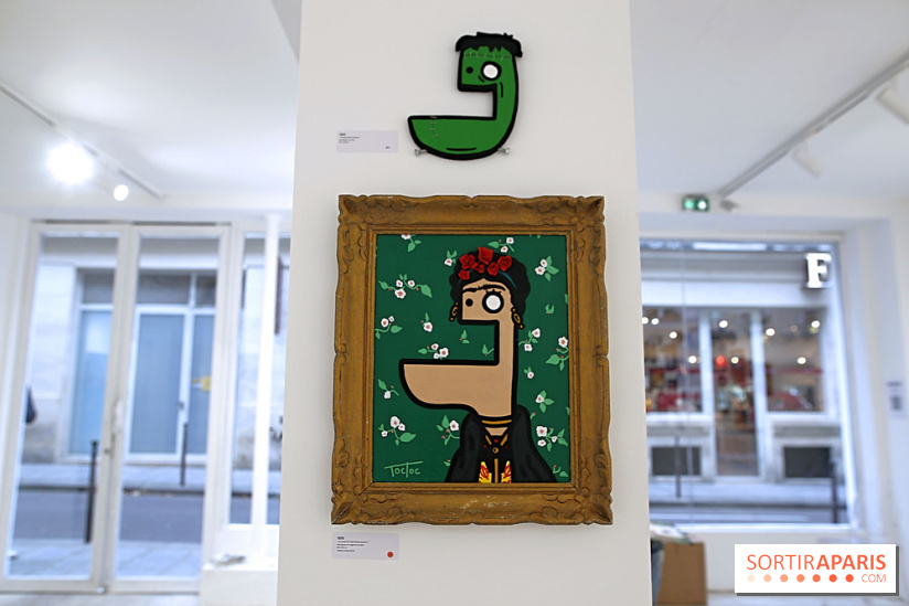 Toctoc, nos photos de son exposition dans une galerie du 4e à Paris 