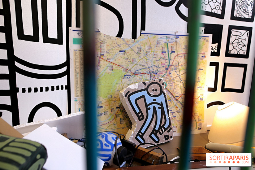 Sur les traces du D. : nos photos de l'exposition du street artiste au Wilde - Le lieu à Paris