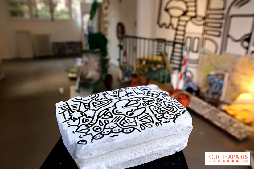 Sur les traces du D. : nos photos de l'exposition du street artiste au Wilde - Le lieu à Paris