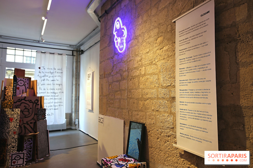 Sur les traces du D. : nos photos de l'exposition du street artiste au Wilde - Le lieu à Paris
