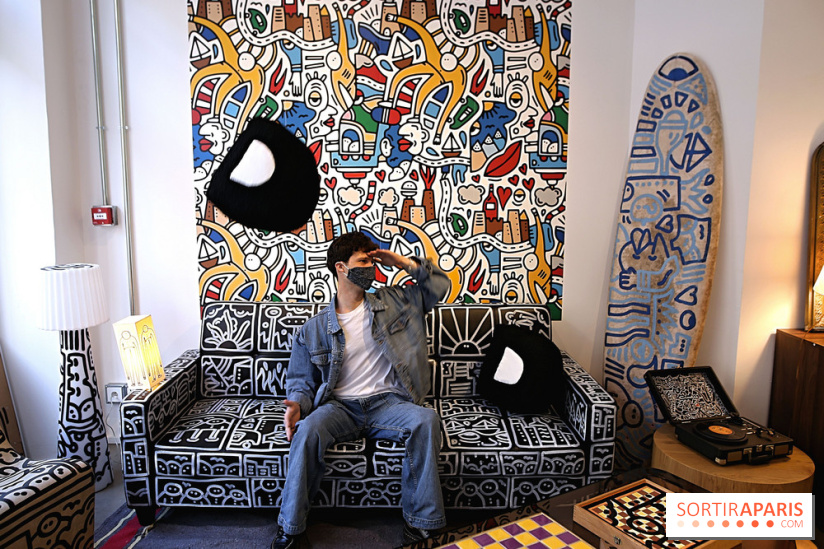 Sur les traces du D. : nos photos de l'exposition du street artiste au Wilde - Le lieu à Paris