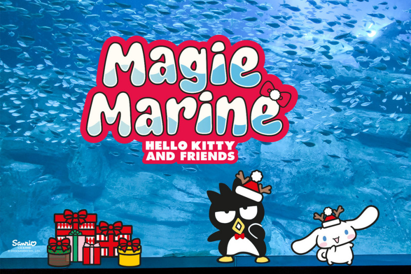 Hello Kitty et ses amis célèbrent les fêtes de fin d'année à l'Aquarium de Paris ! - 1000 x 1500 px newsletter 2