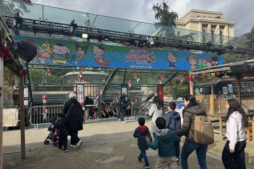 Hello Kitty et ses amis célèbrent les fêtes de fin d'année à l'Aquarium de Paris ! - IMG 8216