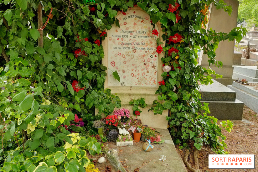 Visuels Paris - Tombe Agnès Varda Jacques Demy