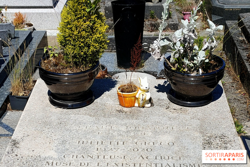 Visuels Paris - Tombe Juliette Gréco