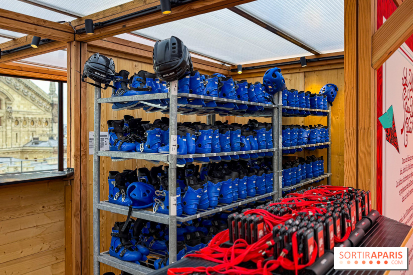 Noël 2025 aux Galeries Lafayette Haussmann : une patinoire éphémère sur les toits de Paris - IMG 3633