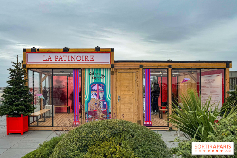 Noël 2025 aux Galeries Lafayette Haussmann : une patinoire éphémère sur les toits de Paris - IMG 3673