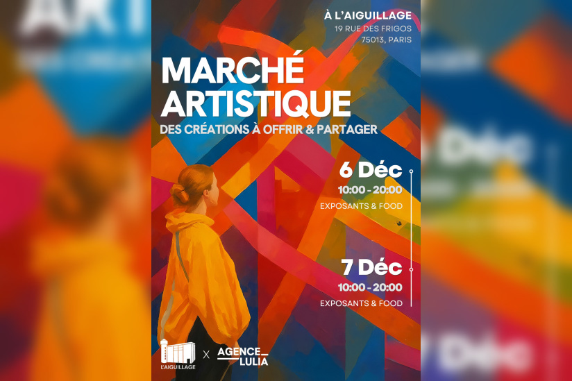 Un marché artistique à l'Aiguillage - Marché de noël artistique