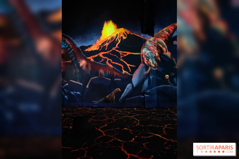 Dinosaures : l'expérience immersive qui nous fait remonter le temps à l'Atelier des Lumières, photos
