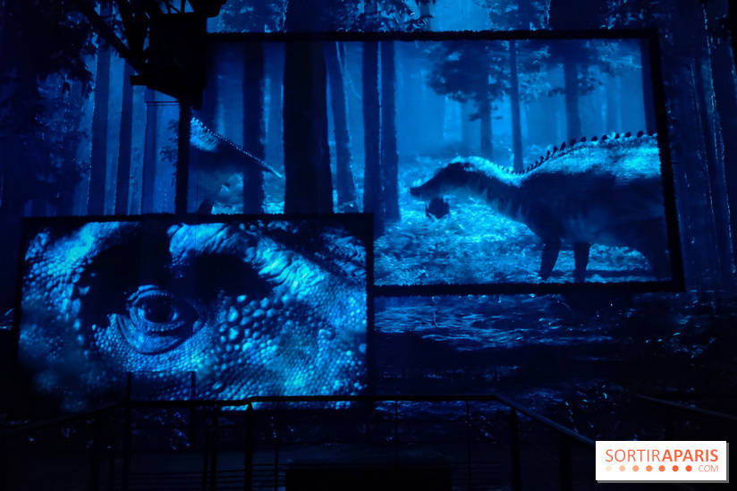 Dinosaures : l'expérience immersive qui nous fait remonter le temps à l'Atelier des Lumières, photos