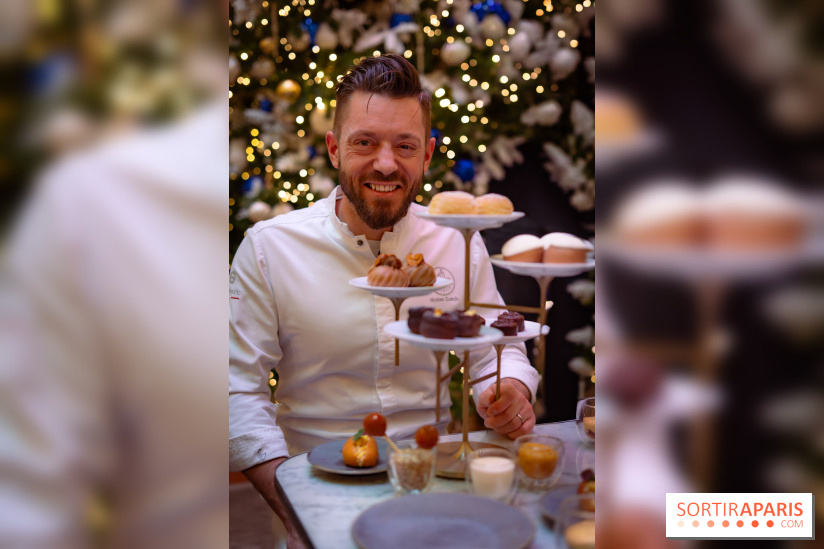 Tea time de Noël du Mandarin Lutetia 2025 par Nicolas Guercio - photos - A7C02070