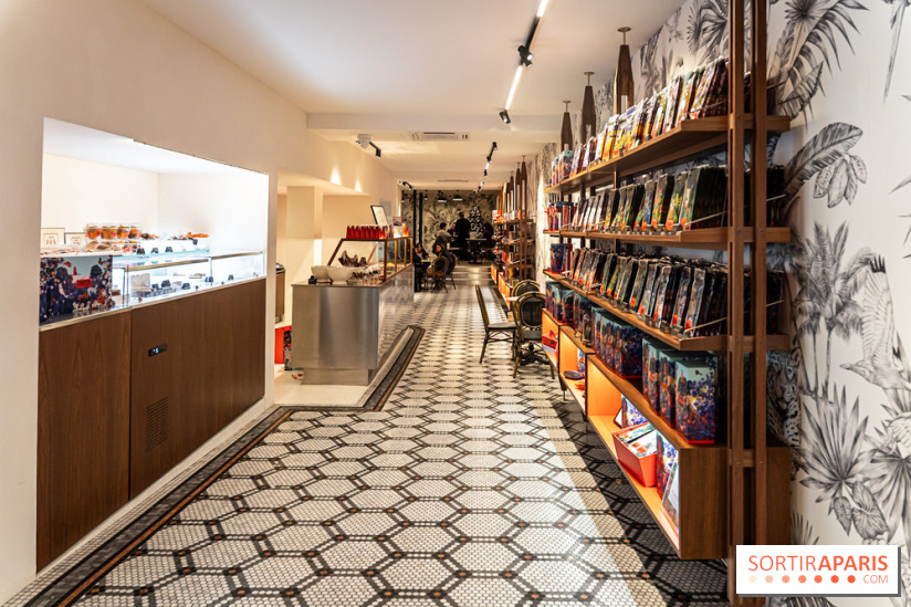 salon de thé chocolatier Chapon Saint-Germain-En-Laye - Yvelines:  chocolat chaud et gourmandises - photos - A7C01858