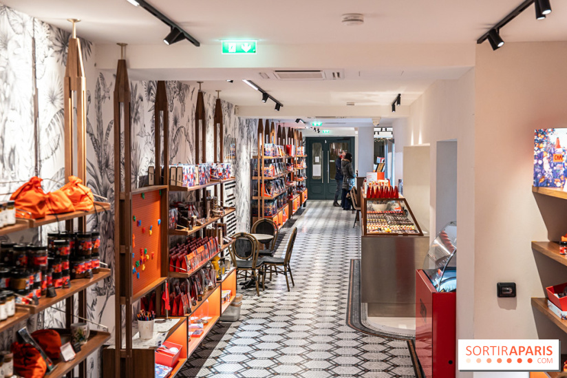 salon de thé chocolatier Chapon Saint-Germain-En-Laye - Yvelines:  chocolat chaud et gourmandises - photos