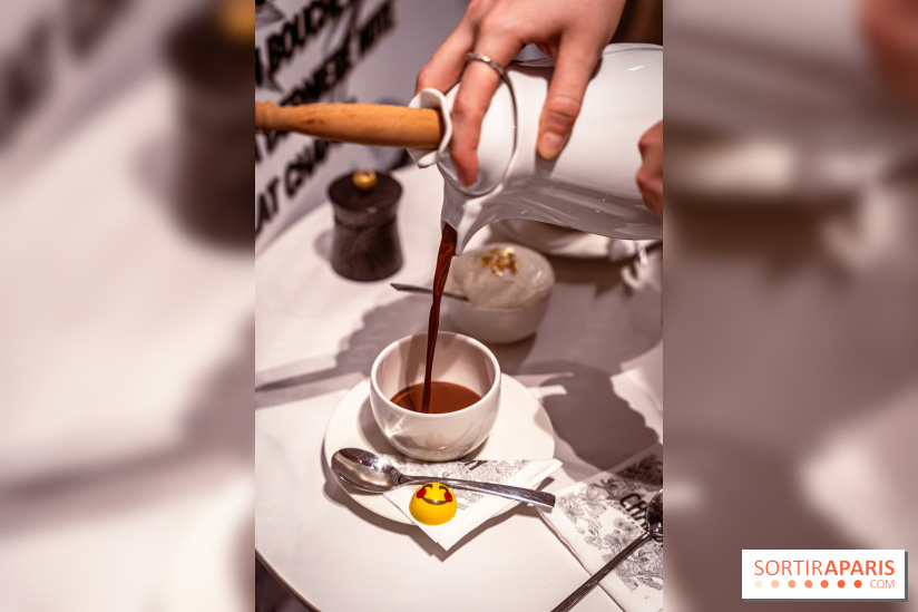 salon de thé chocolatier Chapon Saint-Germain-En-Laye - Yvelines:  chocolat chaud et gourmandises - photos