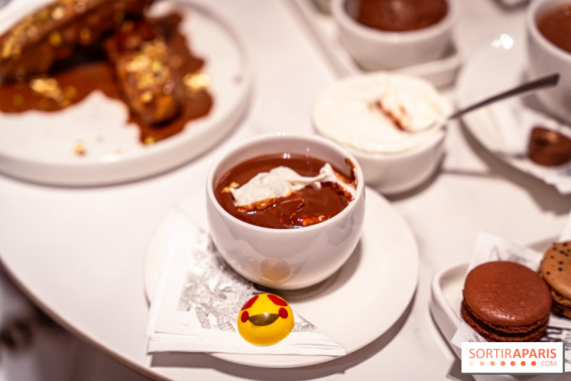 salon de thé chocolatier Chapon Saint-Germain-En-Laye - Yvelines:  chocolat chaud et gourmandises - photos