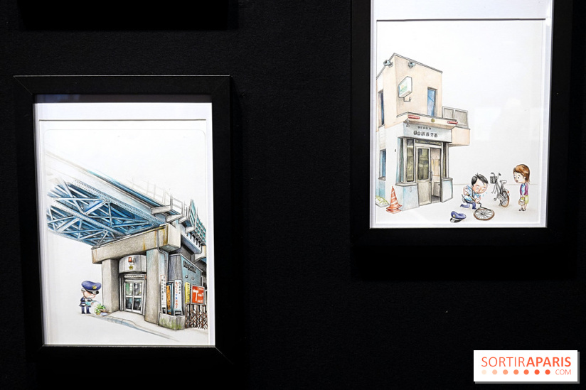 Balade urbaine, le Japon croqué par Florent Chavouet