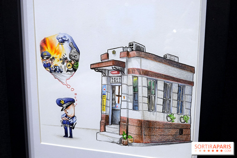 Balade urbaine, le Japon croqué par Florent Chavouet