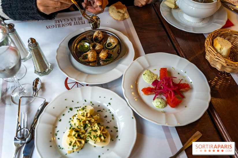 Le petit bouillon de la gare à Asnières-sur-Seine - photos - entrées 