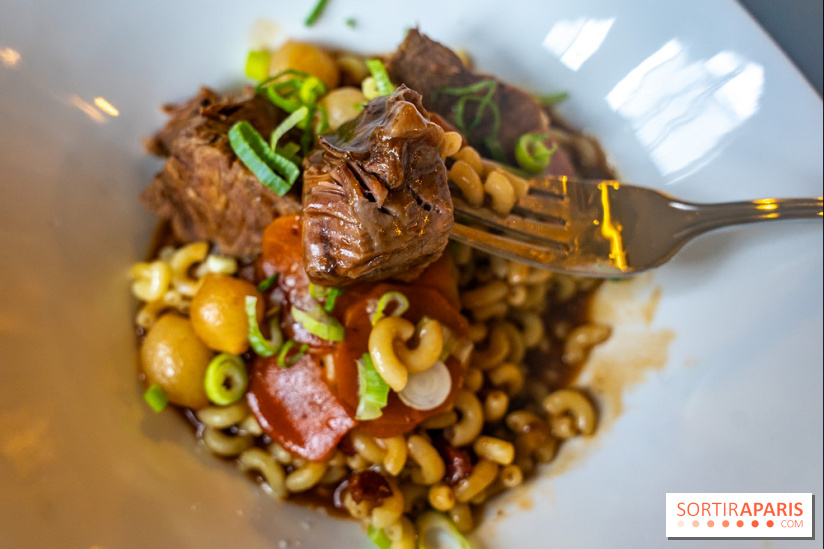 Le petit bouillon de la gare à Asnières-sur-Seine - photos - boeuf bourguignon