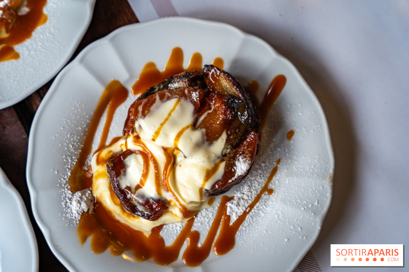 Le petit bouillon de la gare à Asnières-sur-Seine - photos - tarte tatin