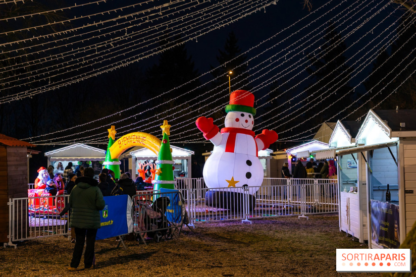 Le Marché de Noël d'Elancourt dans les Yvelines 2025 - photos