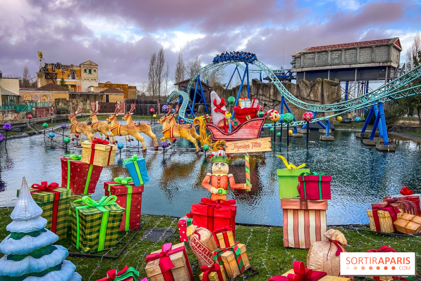 Noël au Parc Astérix 2025, patinoire et marché de Noël  - IMG 7473