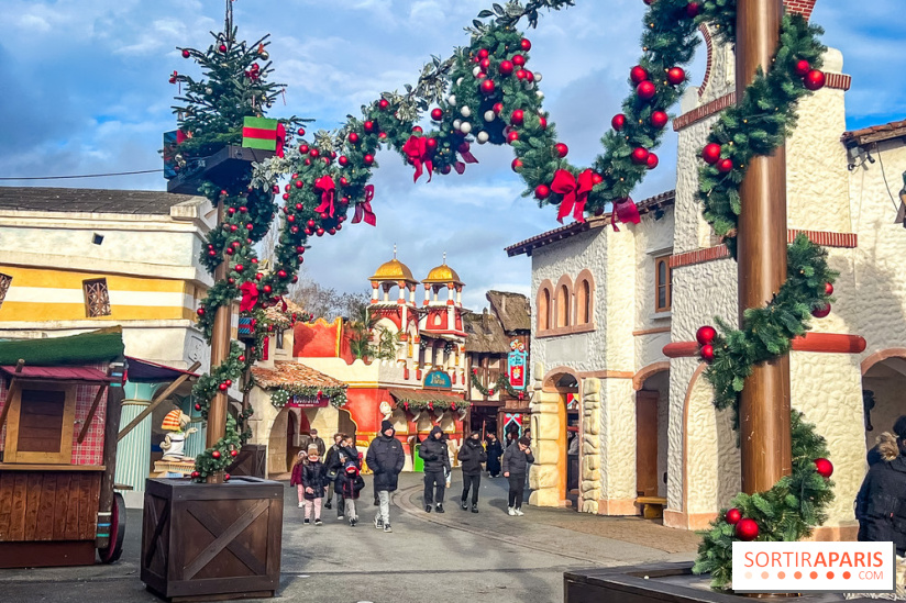 Noël au Parc Astérix 2025, patinoire et marché de Noël