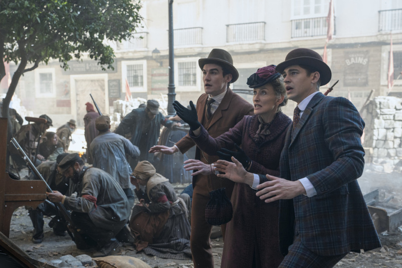 Young Sherlock - Hero Fiennes Tiffin Dónal Finn Natascha McElhone