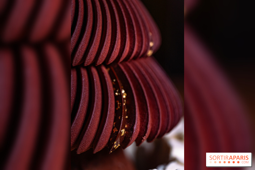 Bûche de Noël Cheval Blanc 2025 : Maxime Frédéric dévoile un sapin exceptionnel - photos