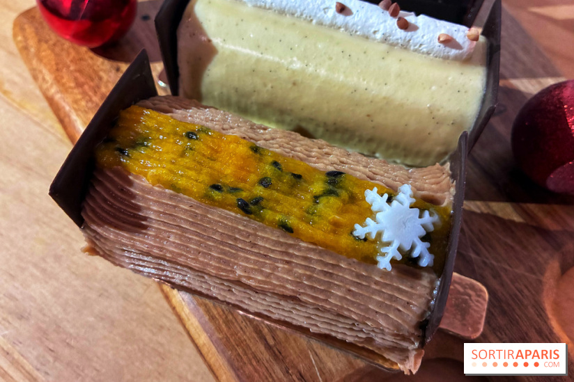Bûches de Noël végétales de La Mauvaise Herbe