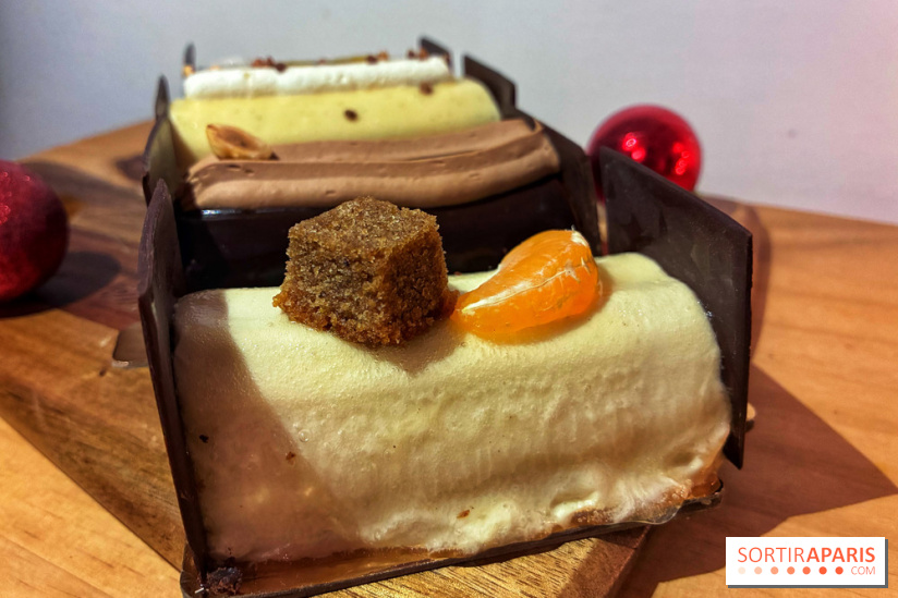 Bûches de Noël végétales de La Mauvaise Herbe